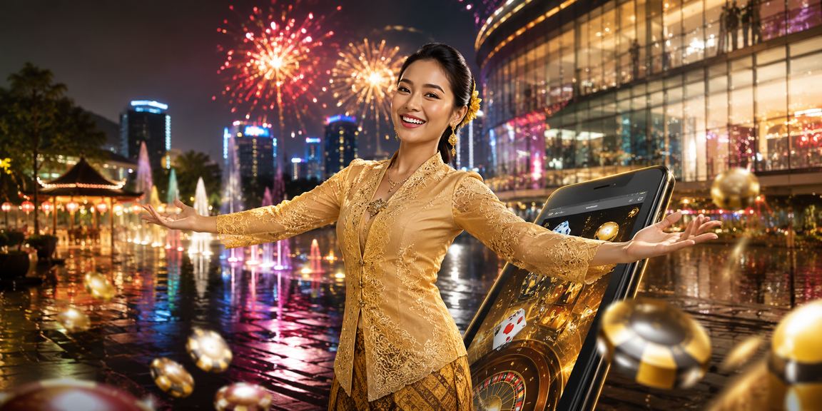 Pengguna Malaysia mendaftar akaun kasino mudah alih 474 dengan kebaya